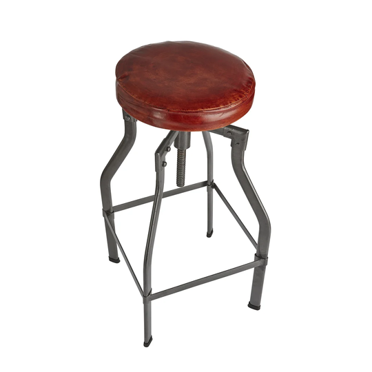 Turner Height Adjustable Swivel Bar Stool