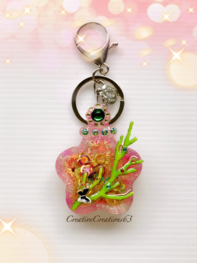 The Coral 1-Of-A-Kind Shaker Charm/Pendant