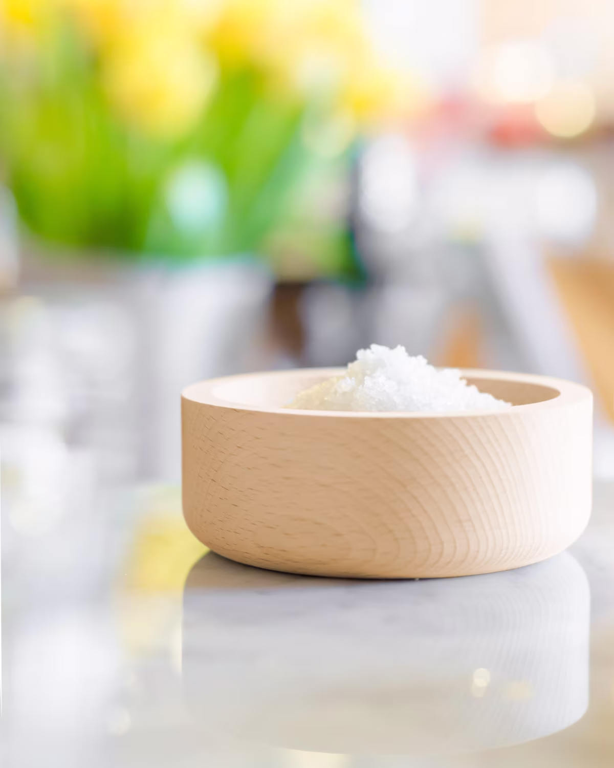 Wooden Salt Cellar - Modern Spice Minimal Design