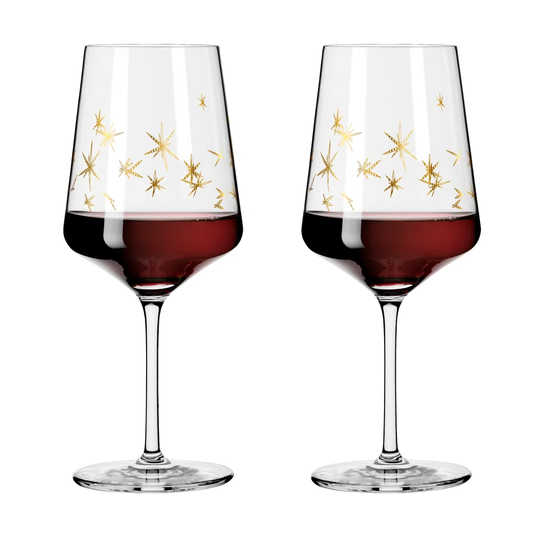 RITZENHOFF CELEBRATION DELUXE Red Wine Glass Set #3 by Romi Bohnenberg
