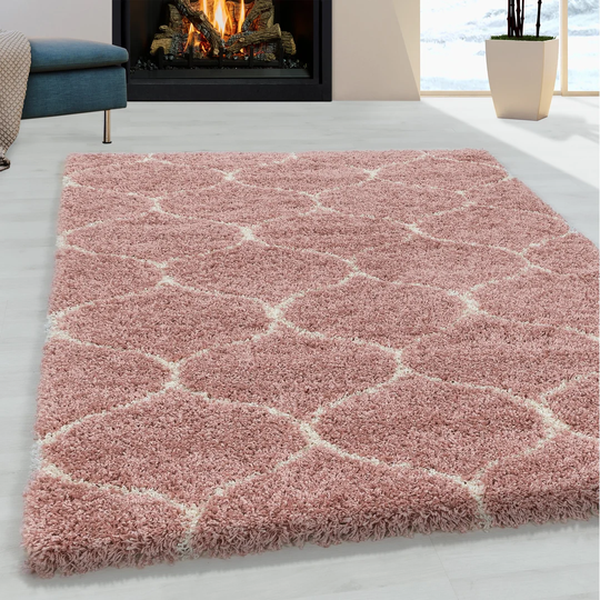 Anglo Shaggy Rose Rug