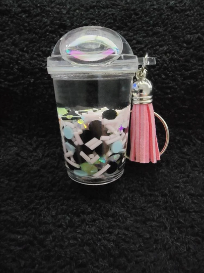 Pastel Halloween Shaker Keychain
