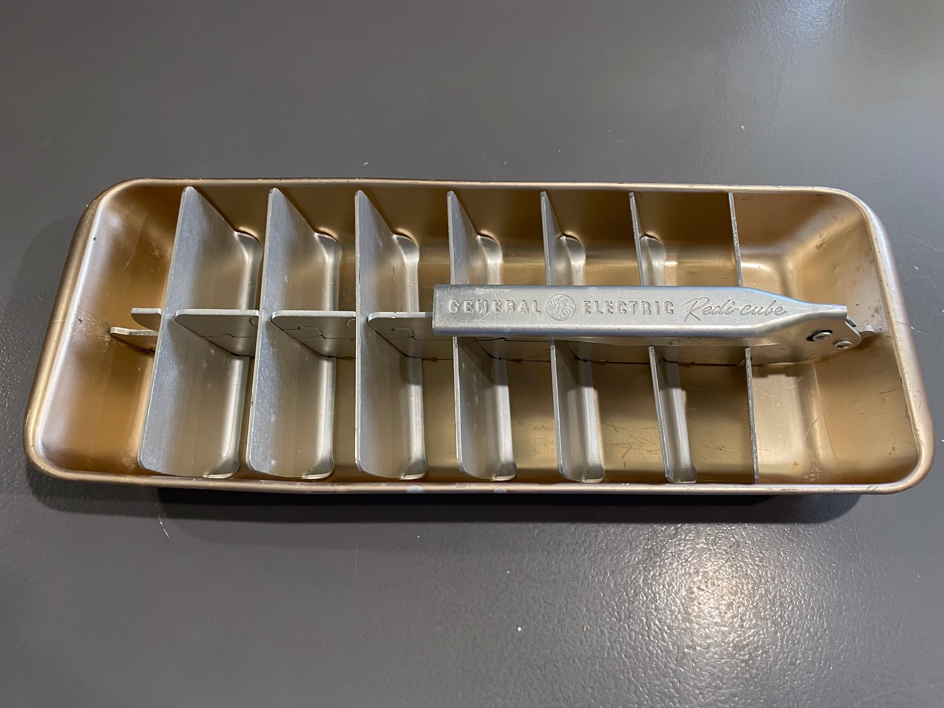 General Electric Redi Cube Ice Tray 1950 Era