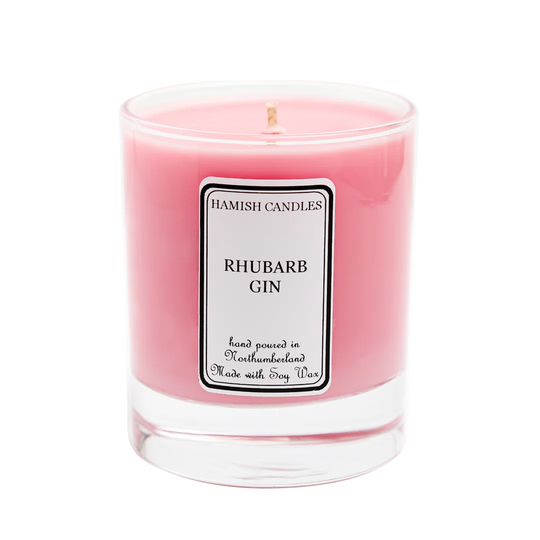 Rhubarb Gin Scented Jar Candle