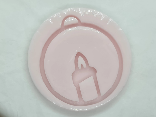 Hanging Christmas Candle Decoration Silicone Mould Xmas Mold Resin Gift Tree
