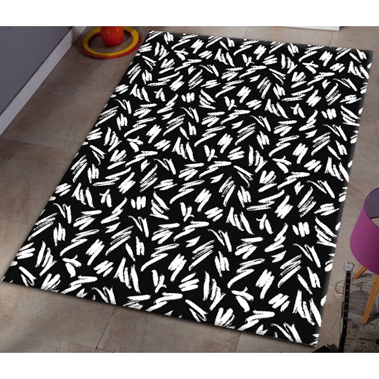 Brutus Flatweave Black/White Rug