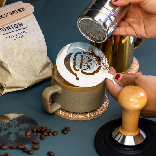 Brewtiful Christmas Coffee Stencil Gift Set
