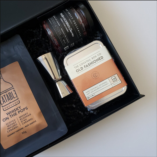 Birthday Cocktail Gift Box | Fathers Day Wedding Groomsmen Husband Boyfriend Old Fashioned Bartender Celebration For Him Canada
