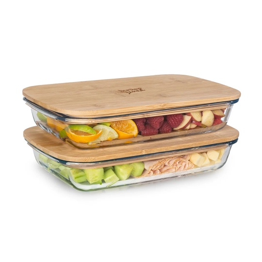 2 Container Food Storage Set