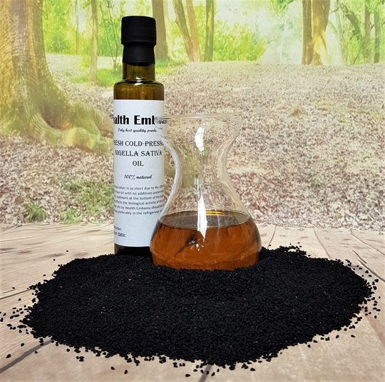 Fresh Cold Pressed Nigella Sativa Oil Health Embassy