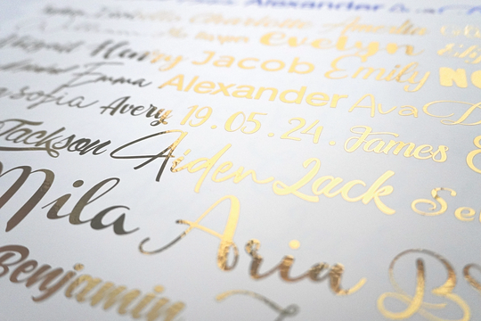 Personalized Name Vinyl Decal, Wide Style & Colour Selection, Great For Party Gifts, Custom Stickers