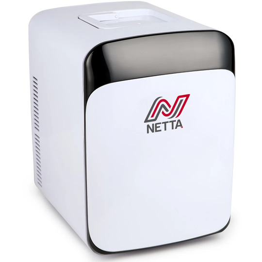 NETTA 15L Portable White Mini Fridge With Cooling And Warming Function | AC/DC 12V