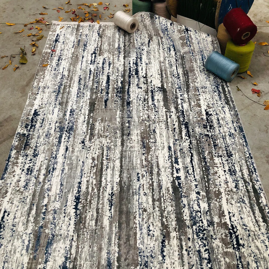 Sasaki Flatweave Beige/Black/Yellow Rug