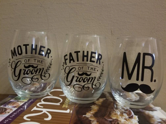 Personalized Wedding Glasses
