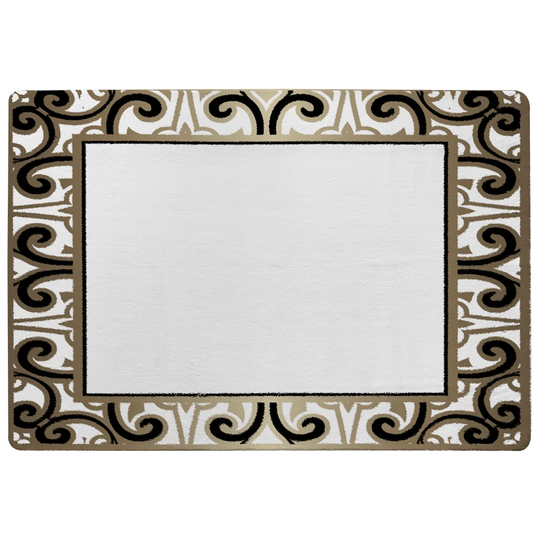 Ocasio Shaggy White Area Rug