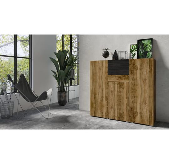 Annafran 135 Cm Wide 2 Drawer Highboard