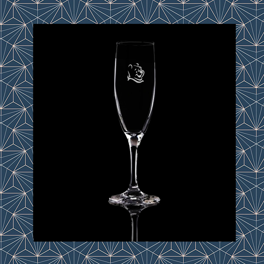 Winnie The Pooh Engraved Flute Prosecco Glass. Beautiful Etched Personalised With Name. Design Won't Wear Off Like Vinyl.258