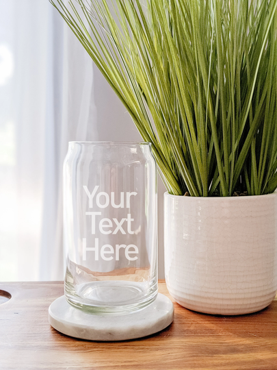 Custom Etched Glassware
