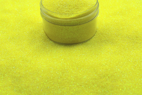 Pocketful Of Sunshine, Polyester Glitter, Neon Yellow Diy Craft Supplies, Glitter For Tumblers, Crafts