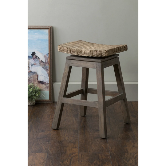 Oriana 61cm Swivel Bar Stool
