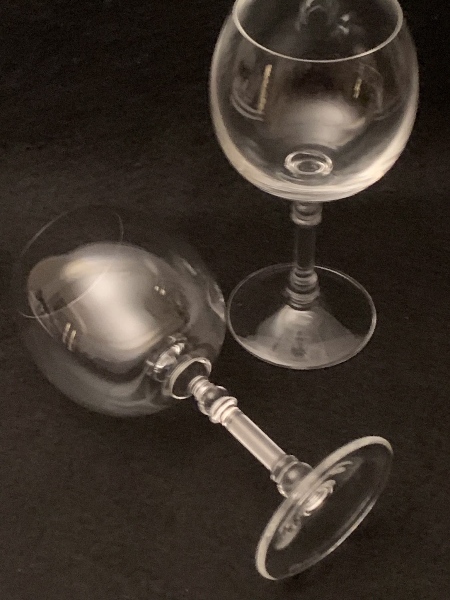 Ralph Lauren Crystal Bedford Wine Glasses - Set Of | 2 Iob