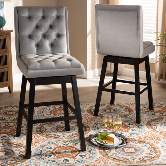 Turek 78.99cm Swivel Bar Stool