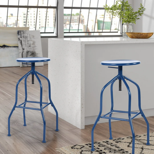 Boatwright Height Adjustable Swivel Bar Stool