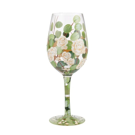 Bouquet Red Wine Glass