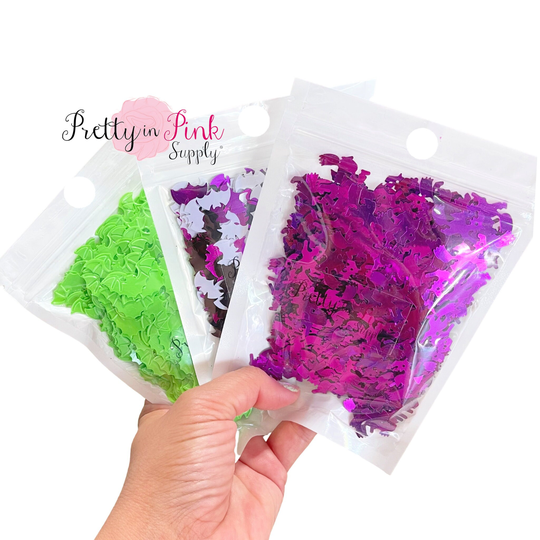Halloween Sequin Glitter | Slices Confetti Gone Batty Loose Sequins