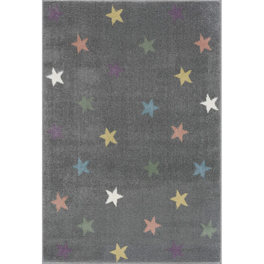 Fame Silver Gray/Multi -Colored Rug