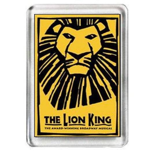 Lion King. The Musical. Fridge Magnet