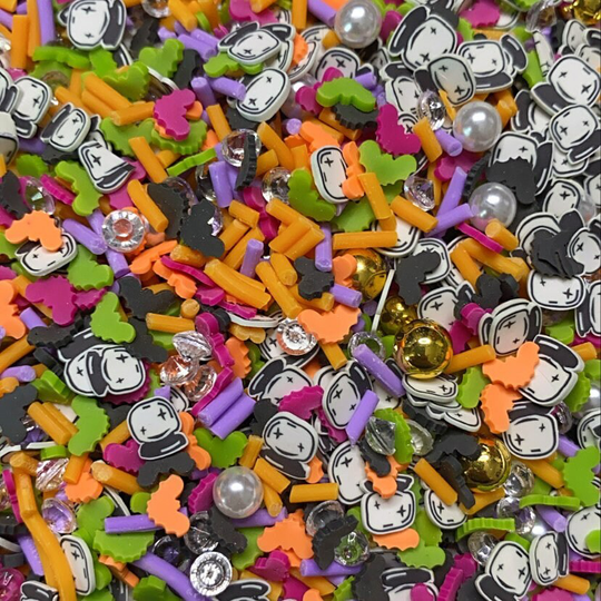 Good Fortune Polymer Clay Slices - 5G/15G/30G Resin Nail Art Slime Jewelry Shaker Faux Sprinkles Confetti Makeup