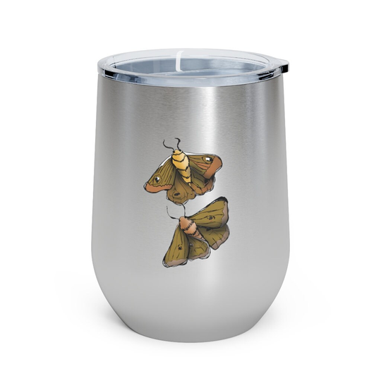 Moth Babies 12Oz Insulated Wine Tumbler