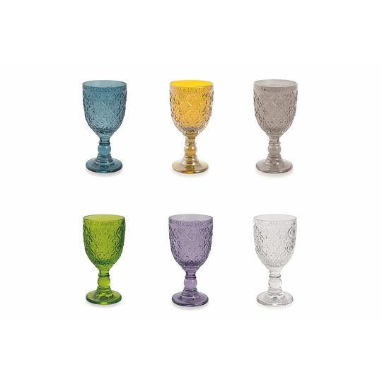 Marrakech 280 ml Stemmed All Purpose Wine Glass Set