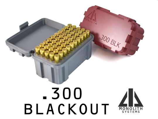 300 Blackout - Ammo Container - 50 Round
