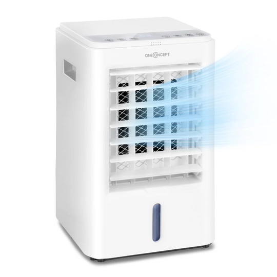 Oneconcept Arctic Cube 4-in-1 air cooler 40W 230M3/H 2 cooling batteries