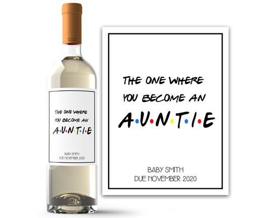 Aunt Baby Announcement - Pregnancy Reveal New Gift