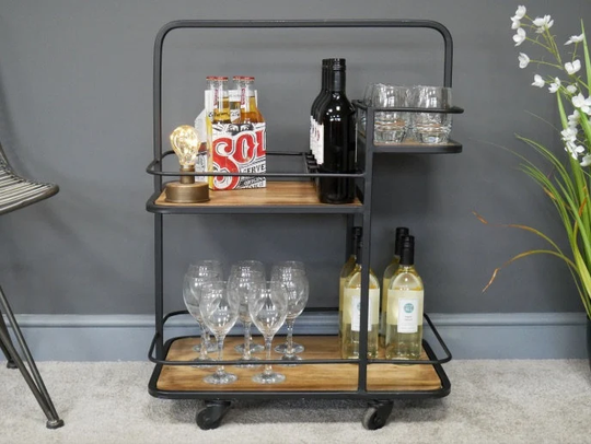 Wine Trolley, Wine & Beer Trolley