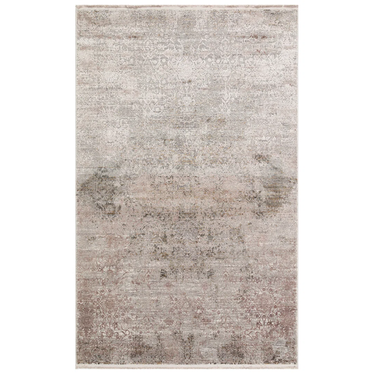 Larisa Machine Woven Brown Rug
