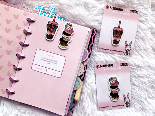 Donut Day Magnetic Bookmark | Planner Clips Bookmarks