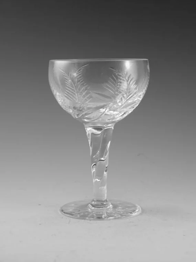 stuart Crystal - Ellesmere Cut Cocktail Glass/Glasses 4