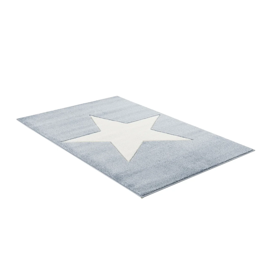ShootingStar Shaggy Blue Rug