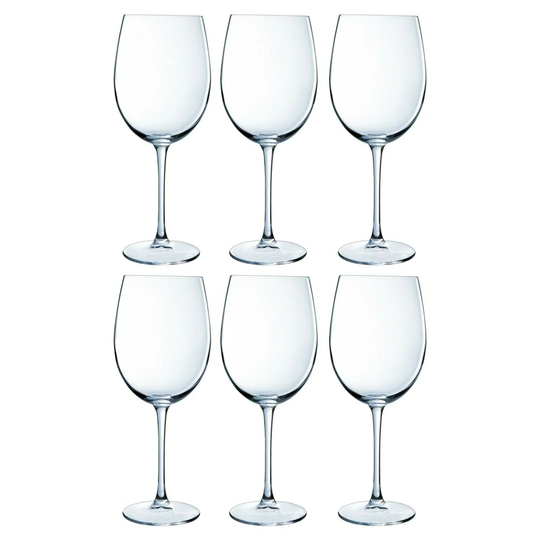 Dameliya 360ml Red Wine Glass Set