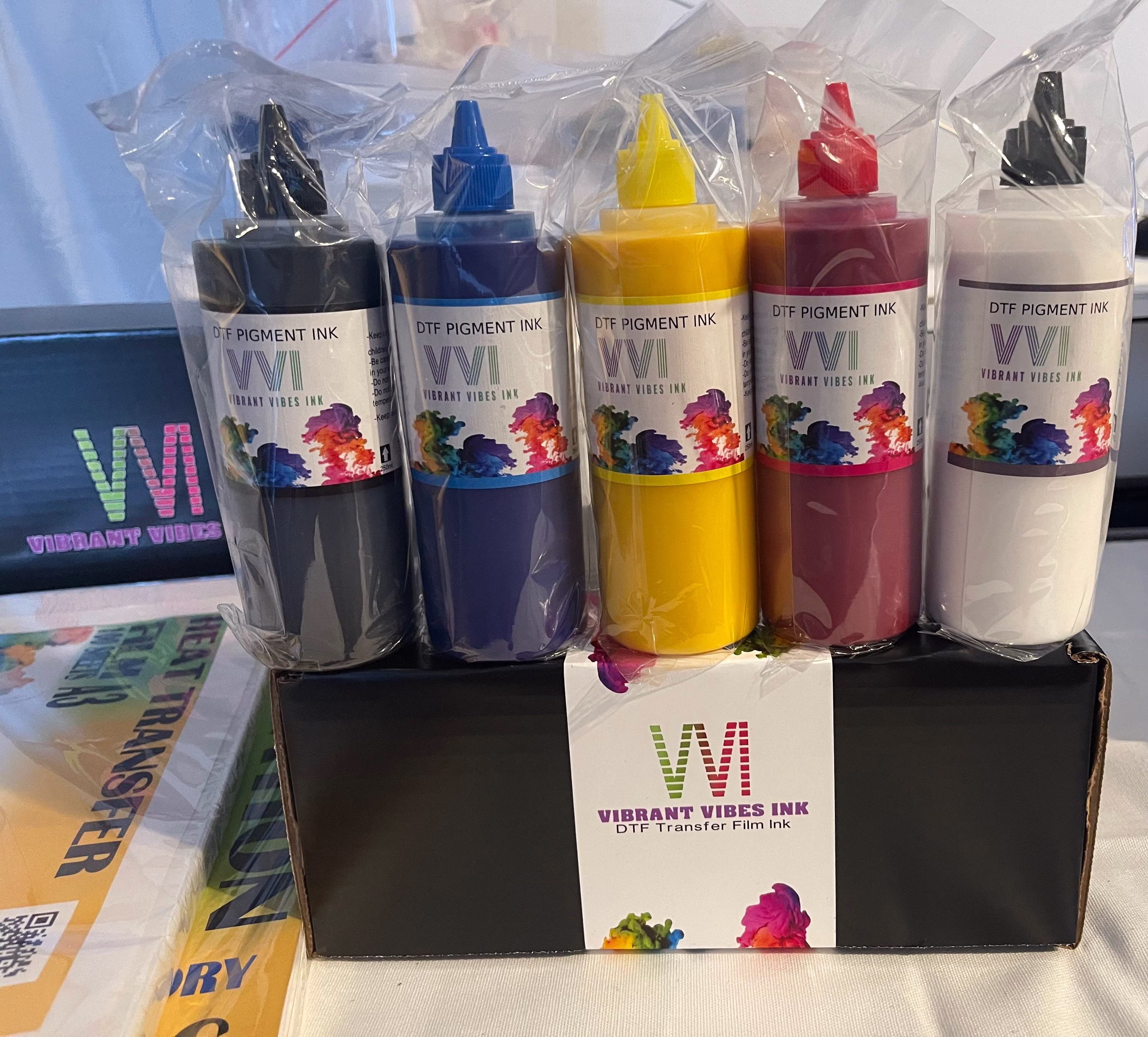 Dtf Heat Transfer Pigment Ink 250Ml
