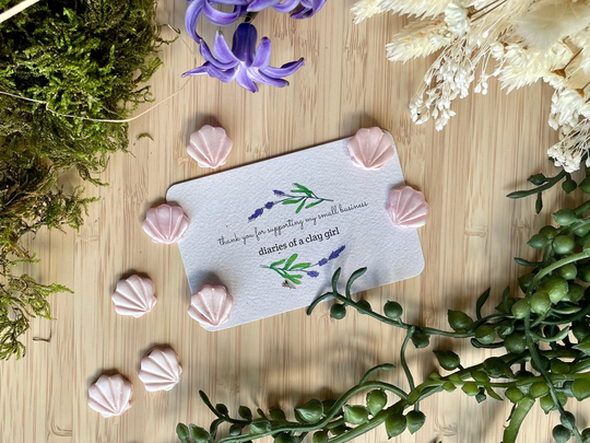 Clam Shell Magnets | For Fridge Or Notice Board Novelty Marble Effect Stationary, Shells, Starfish, Beach Pebbles