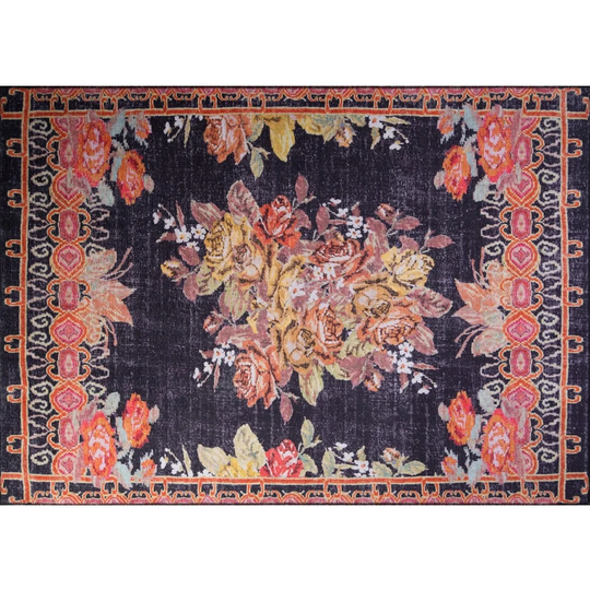 Bernhardt Red/Black Rug
