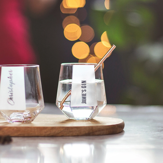 Personalised Hexagonal Geometric Tumbler Whisky Glass Birthday Gift For Him Dad Boyfriends Personalized Whiskey Lover - Phtg101