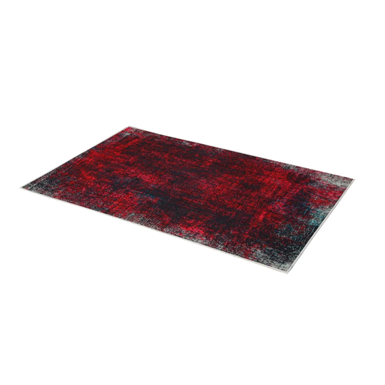 Linford Flatweave Red/Grey Rug
