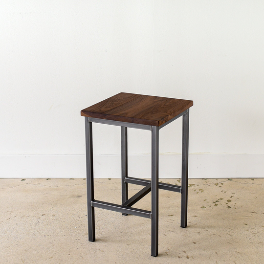 Walnut Backless Bar Stools/Counter Height