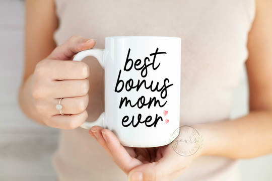 Best Bonus Mom Ever, Mother's Day Gift For Stepmom, For Gift, Personalized